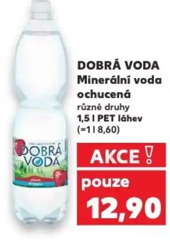 Kaufland DOBRÁ VODA Minerální voda ochucená nabídka