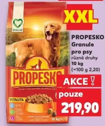Kaufland PROPESKO Granule pro psy nabídka