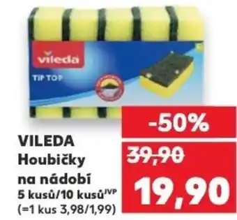 Kaufland VILEDA Houbičky na nádobí nabídka