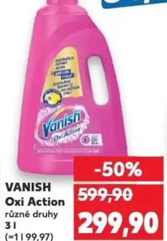 Kaufland VANISH Oxi Action nabídka