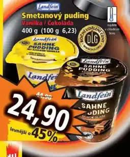 Norma Landfein Smetanový puding nabídka