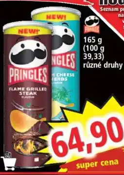 Norma Pringles nabídka