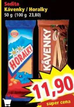 Norma Sedita Kávenky / Horalky nabídka