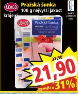 Norma Pražská šunka nejvyšší jakost nabídka