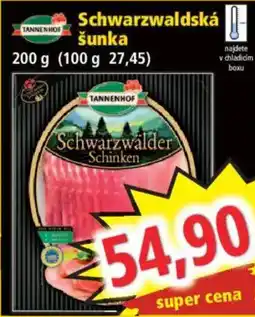 Norma Schwarzwaldská šunka nabídka