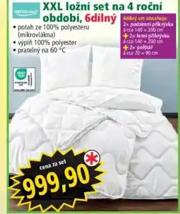 Norma XXL ložní set na 4 roční období, 6dílný nabídka