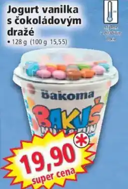 Norma Jogurt vanilka s čokoládovým dražé nabídka