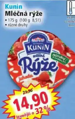Norma Kunin Mléčná rýže nabídka