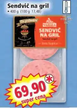 Norma Sendvič na gril nabídka