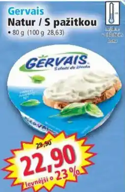 Norma Gervais Natur/ S pažitkou nabídka