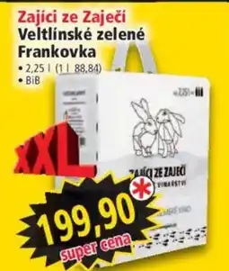 Norma Zajíci ze Zaječí Veltlínské zelené Frankovka nabídka