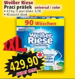 Norma Weißer Riese Prací prášek universal / color nabídka