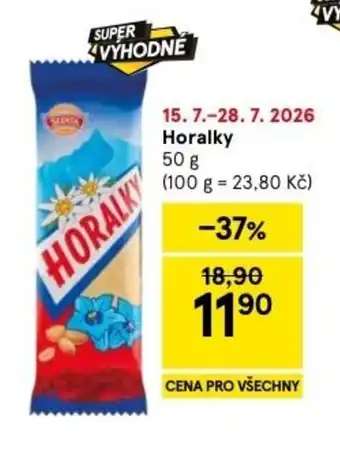Tesco Horalky nabídka