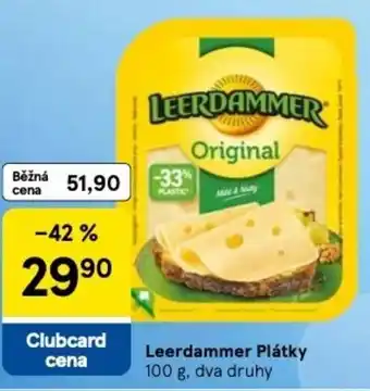 Tesco Leerdammer Plátky nabídka