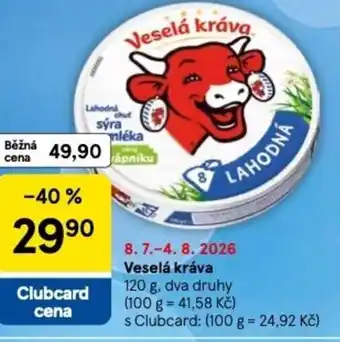 Tesco Veselá kráva nabídka