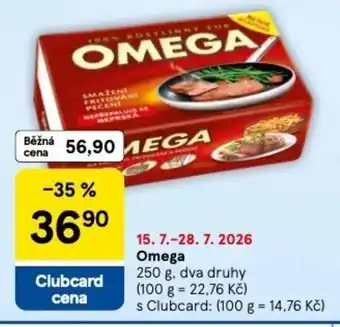 Tesco Omega nabídka
