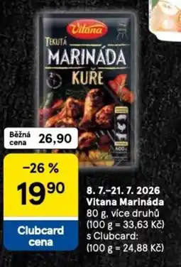 Tesco Vitana Marináda nabídka