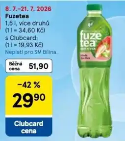 Tesco Fuzetea nabídka