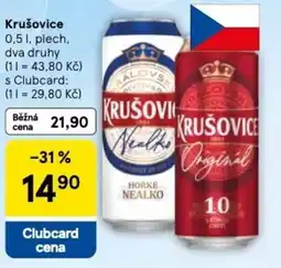 Tesco Krušovice nabídka