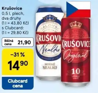 Tesco Krušovice nabídka