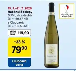Tesco Habánské sklepy nabídka