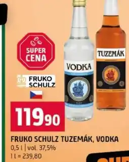 Terno FRUKO SCHULZ TUZEMÁK, VODKA nabídka