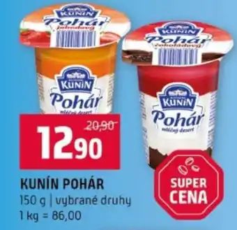 Terno Kunín Pohár nabídka