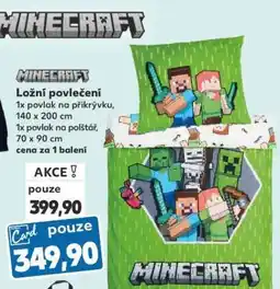 Kaufland Ložní povlečení Minecraft nabídka