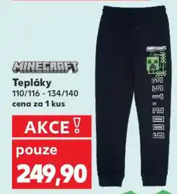 Kaufland Tepláky Minecraft nabídka
