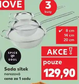 Kaufland Sada sítek nabídka