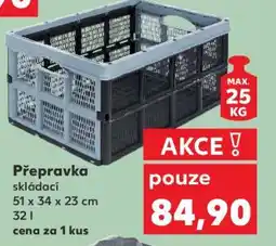 Kaufland Přepravka skládací nabídka