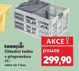 Kaufland Chladicí taška s přepravkou nabídka