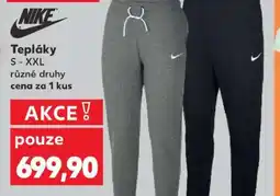 Kaufland NIKE Tepláky nabídka