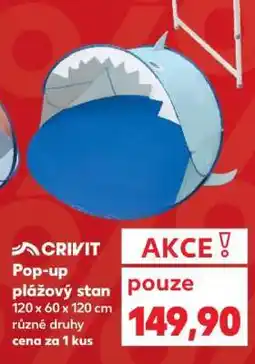Kaufland CRIVIT POP UP PLÁŽOVÝ STAN nabídka