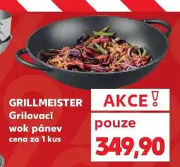 Kaufland GRILLMEISTER Grilovací wok pánev nabídka