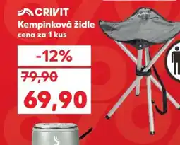 Kaufland CRIVIT Kempinková židle nabídka