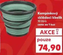 Kaufland Kempinkový skládací kbelík nabídka