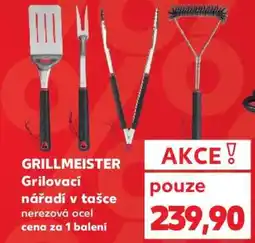 Kaufland GRILLMEISTER Grilovací nářadí v tašce nabídka