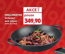 Kaufland GRILLMEISTER Grilovací wok pánev nabídka