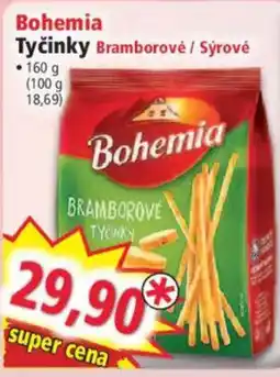 Norma Bohemia Tyčinky Bramborové / Sýrové nabídka