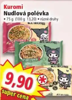 Norma Kuromi Nudlová polévka nabídka