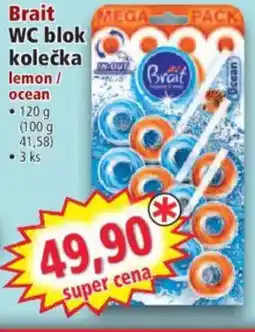 Norma Brait WC blok kolečka lemon/ ocean nabídka