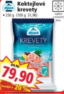Norma Koktejlové krevety nabídka