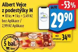 Albert Albert Vejce z podestýlky M nabídka