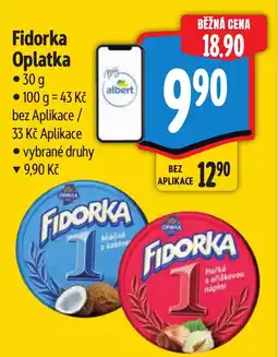 Albert Fidorka Oplatka nabídka