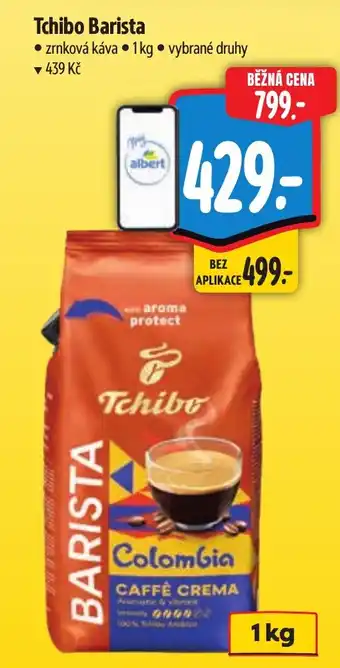 Albert Tchibo Barista nabídka