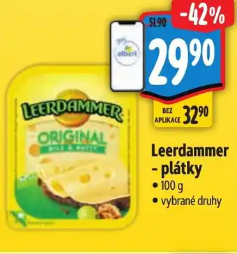 Albert Leerdammer - plátky nabídka