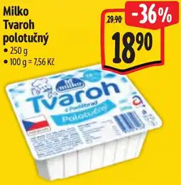 Albert Milko Tvaroh polotučný nabídka