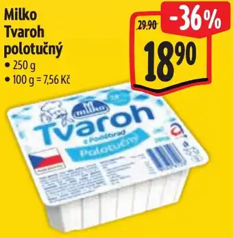 Albert Milko Tvaroh polotučný nabídka