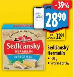 Albert Sedlčanský Hermelín nabídka